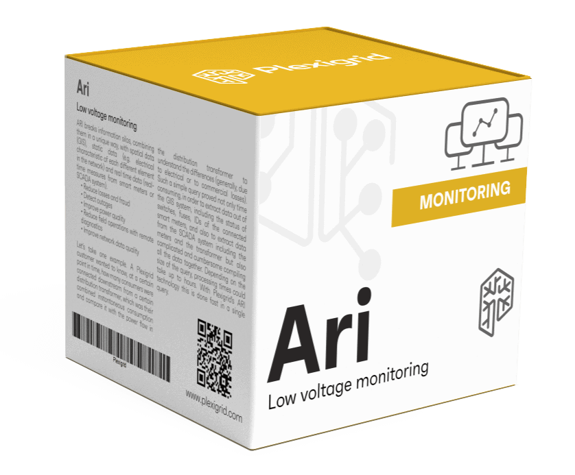 plexigrid's tweet card. Discover how Ari provides full visibility into the low voltage (LV) distribution grid, boosting efficiency, reliability, and management for smarter energy solutions.