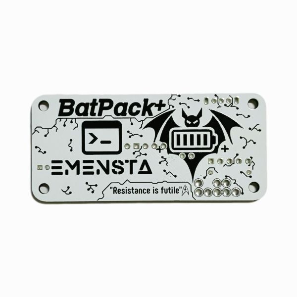 Elecrow1's tweet card. BatPack+ (Battery, GPS & RTC) for Pwnagotchi Adds various additional features to your Pwnagotchi setup! TP4056, ATGM336H GPS, DS3231 RTC module, step-up-boost coverter, JST PH-2.0, switch, resistor,...