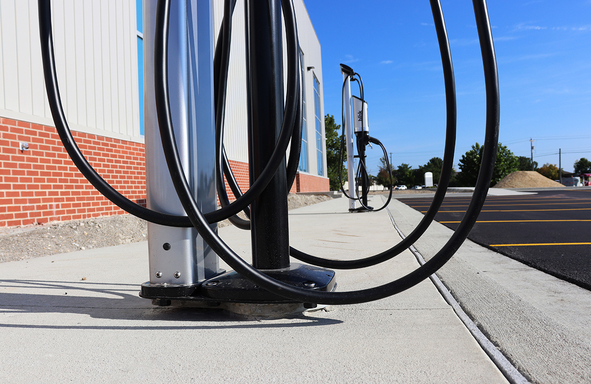 ChanceSolutions's tweet card. A reliable EV charger foundation is as easy as 1-2-3! Just provide dimensions, soil type, and base plate style, and our engineers will take care of the rest.