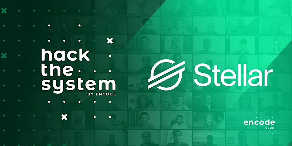 StellarOrg's tweet card. Join us for the second Stellar Workshop of the Encode Hack the System hackathon