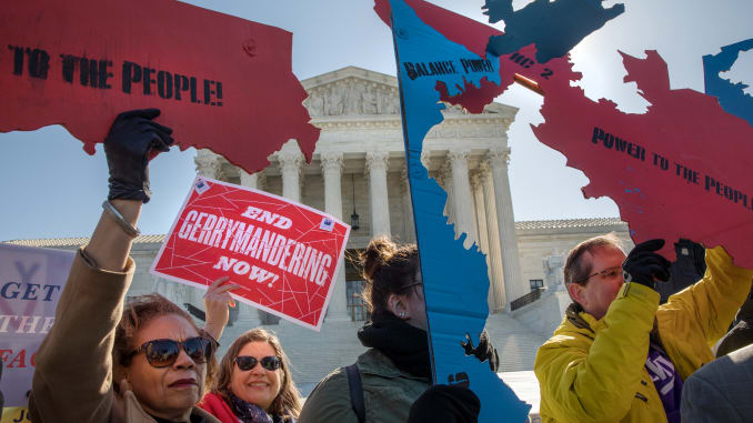 LexVocoder's tweet card. This is our last chance to end gerrymandering in Virginia