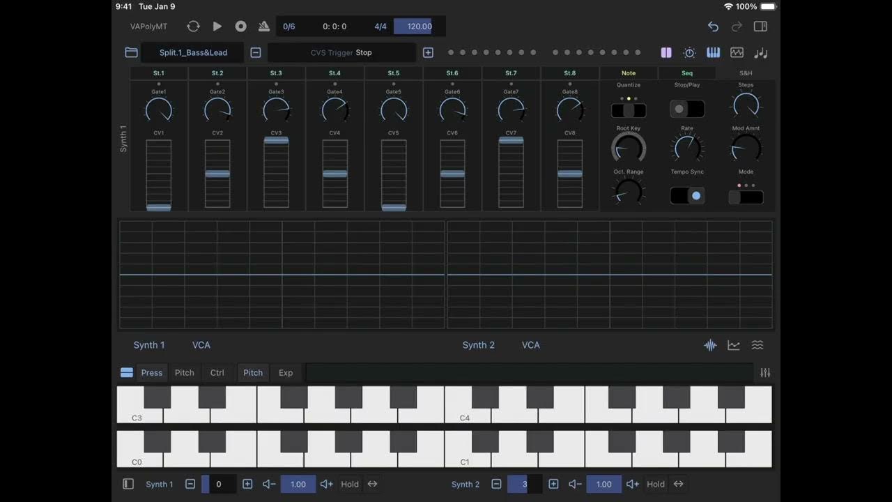 software_rt's tweet card. VAPolyMT bi timbral
