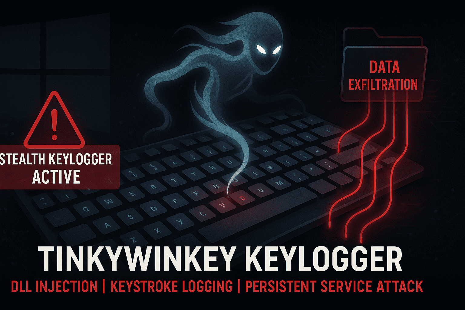 the_yellow_fall's tweet card. A new report reveals TinkyWinkey, a stealthy Windows keylogger that uses low-level APIs and DLL injection to steal credentials and sensitive data from victims.
