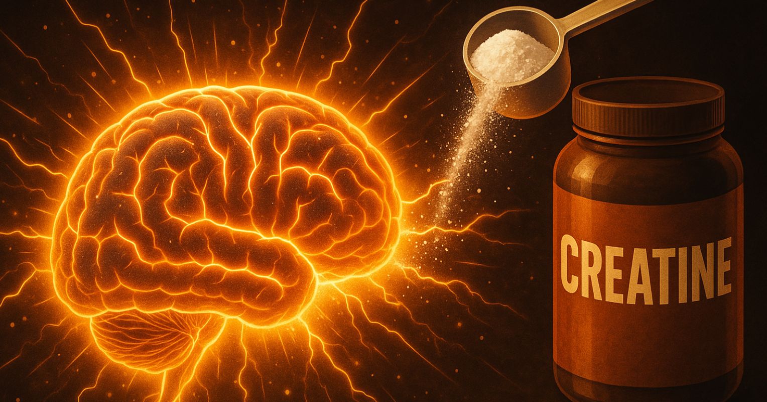 austinperlmd's tweet card. Can a sports supplement help the brain battle Alzheimer’s? A new study finds creatine may boost a key energy pathway—and memory—in Alzheimer's patients.