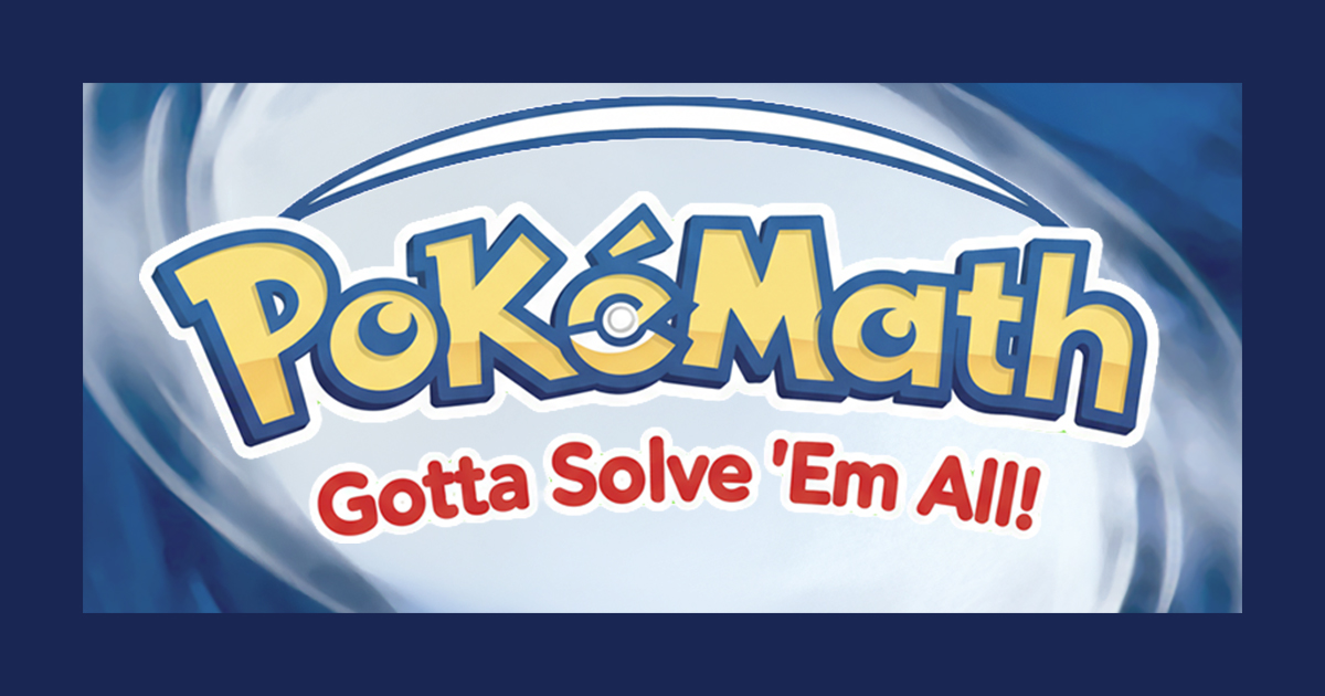 mastermindesign's tweet card. Learn math by solving problems and discovering Pokémon! A fun, interactive educational game for kids.