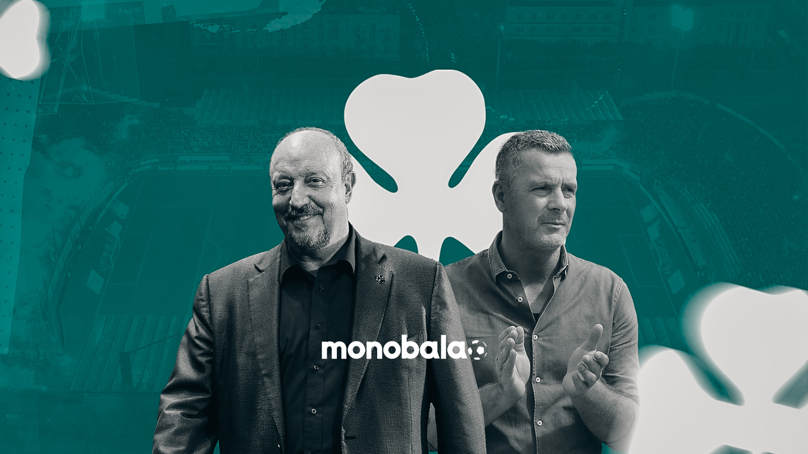 monobalaGR's tweet card. Μετά τον Ράφα Μπενίτεθ, ο Στέφανος Κοτσόλης έχει πιάσει δουλειά για το παρόν και το μέλλον του Παναθηναϊκού