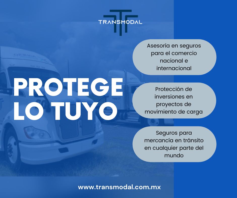 TransmodalMx's tweet card. Nos enfocamos en lo más importante al transportar tu mercancía: La protección. Consulta todos nuestros servicios en: transmodal.com.mx #Transmodal #ProtegeLoTuyo