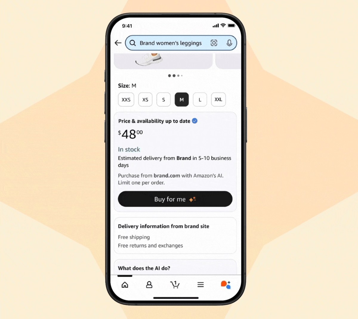 techfrontier1's tweet card. Amazon is starting to test a new AI shopping agent — a feature it calls "Buy for Me" — that visits other websites and makes purchases for users.