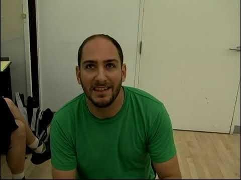 byebyebabyokgo's tweet card. ok go behind the treadmills