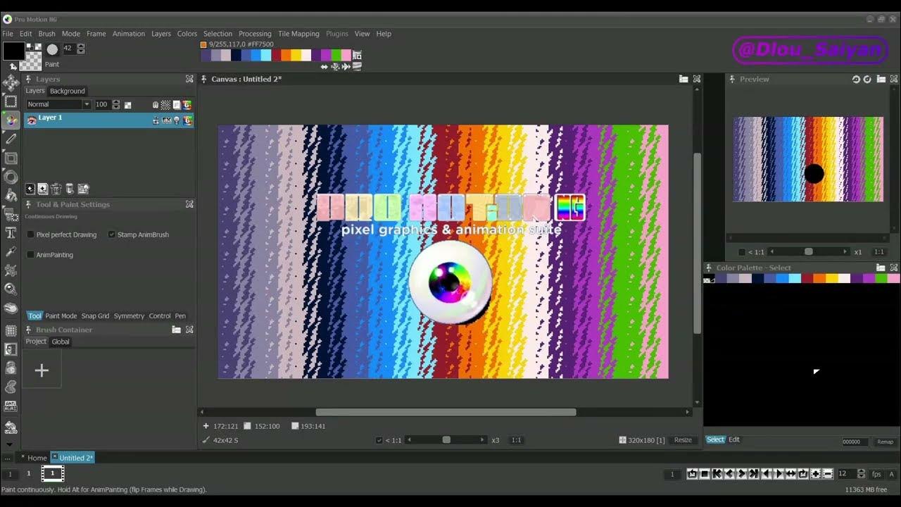 CosmigoPM's tweet card. Colors, Gradients & Halftone Patterns in Pro Motion NG | Beginner...