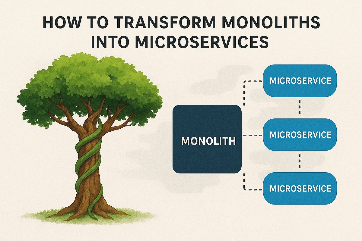 AhmadTanvir29's tweet card. A step-by-step guide to modernizing legacy systems without breaking everything at once