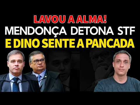 Fabimzimxim's tweet card. LAVOU A ALMA! - André Mendonça detona "colegas' do STF e Flávio Dino...