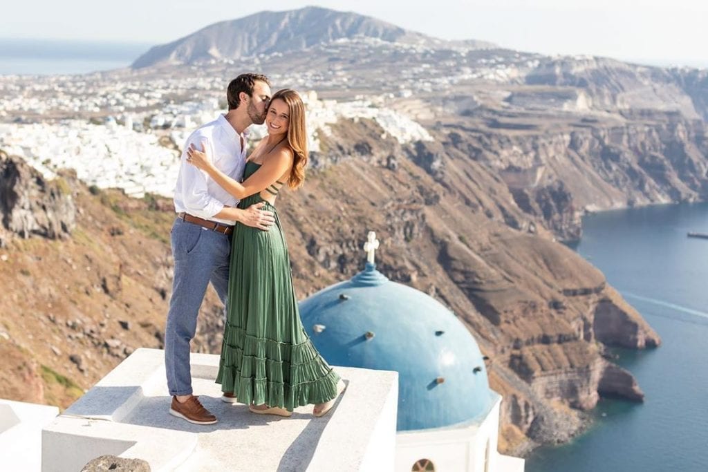 DemeterCave's tweet card. Luxury Santorini Honeymoon Cave Villa in Pyrgos Village. A gloriously romantic, adults-only hideaway for two with private mini plunge pool.