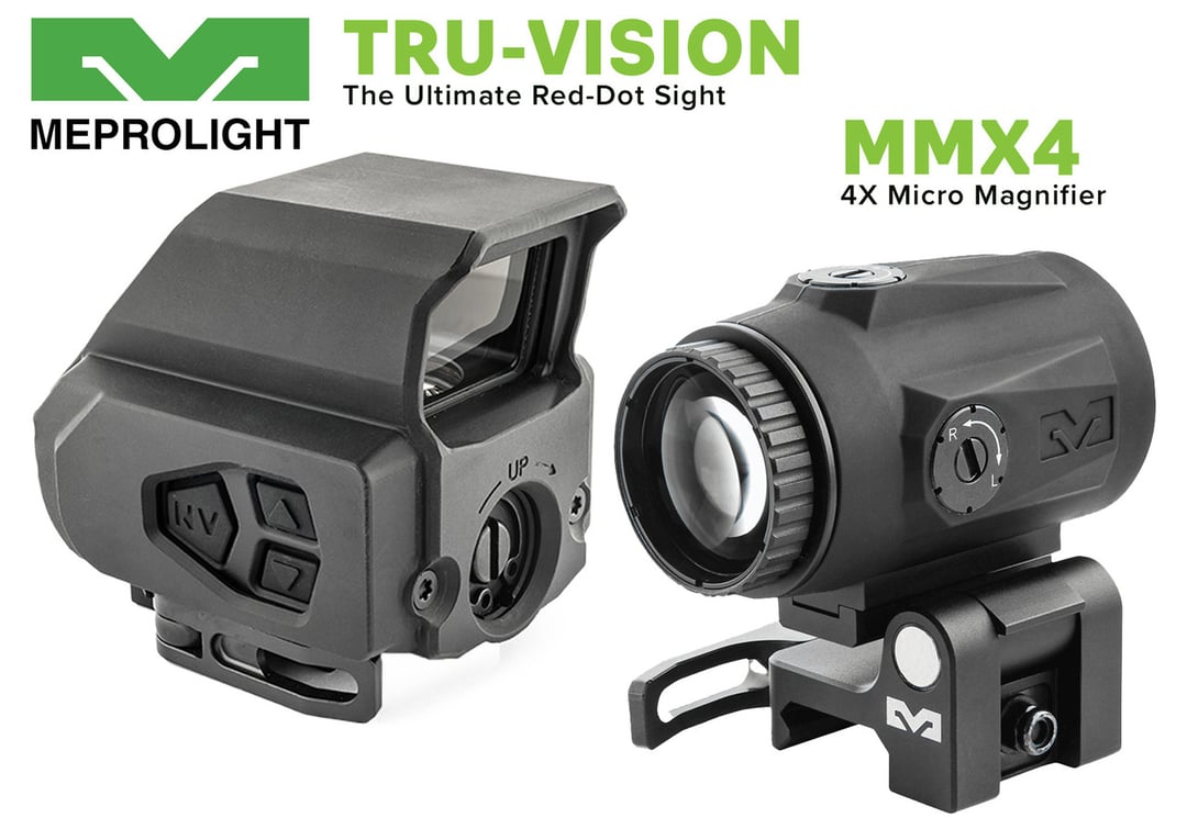 909Hemi's tweet card. Botach: [$700 VALUE] Mepro Tru-Vision Reflex Sight & 4X Magnifier Combo Giveaway