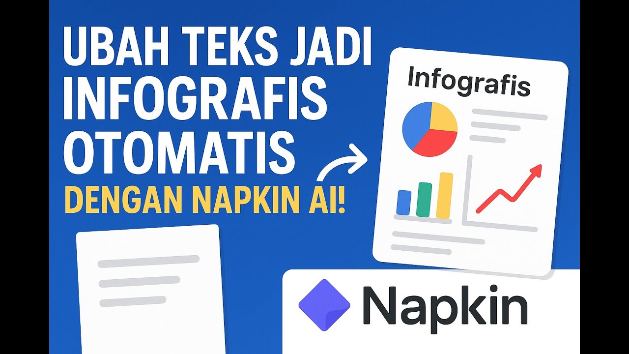 davidhermansyah's tweet card. Ubah Teks Jadi Infografis Otomatis dengan Napkin AI