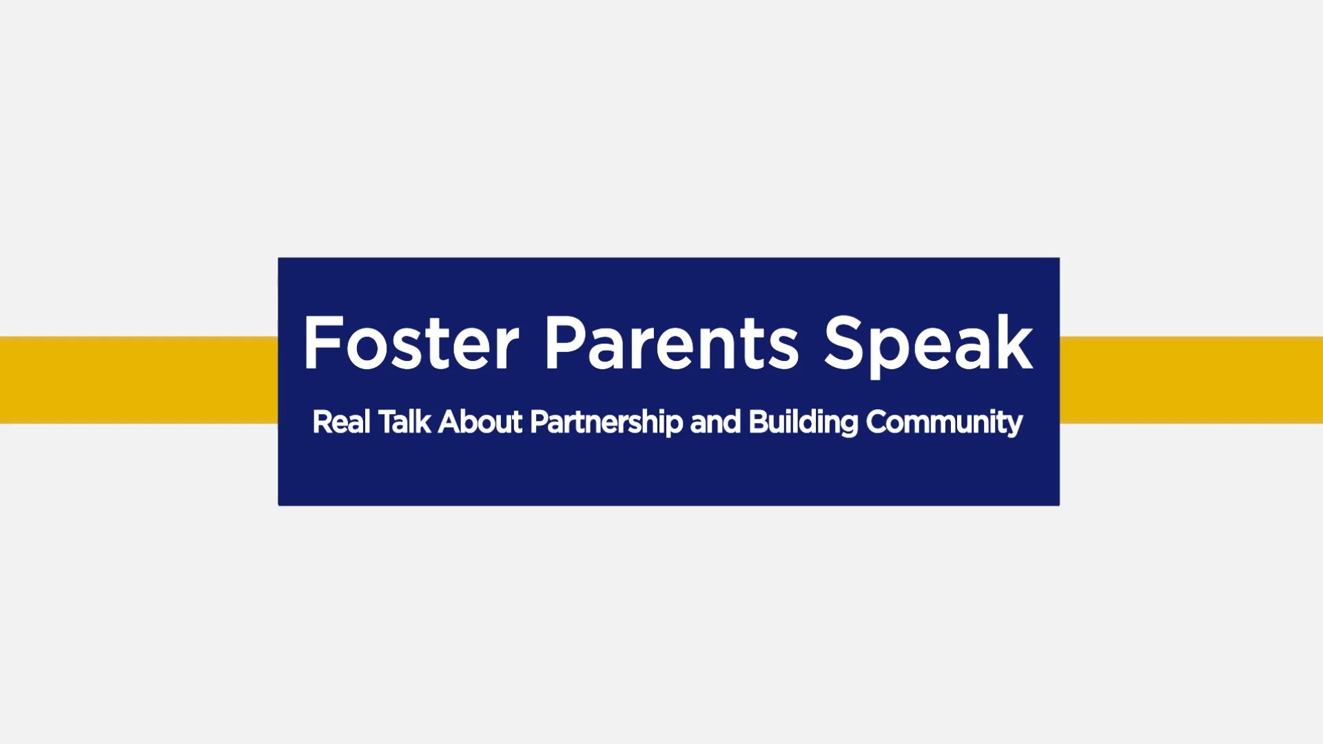 psp_ny's tweet card. Watch Foster Parents Speak: Real Talk About Partnership and Building...