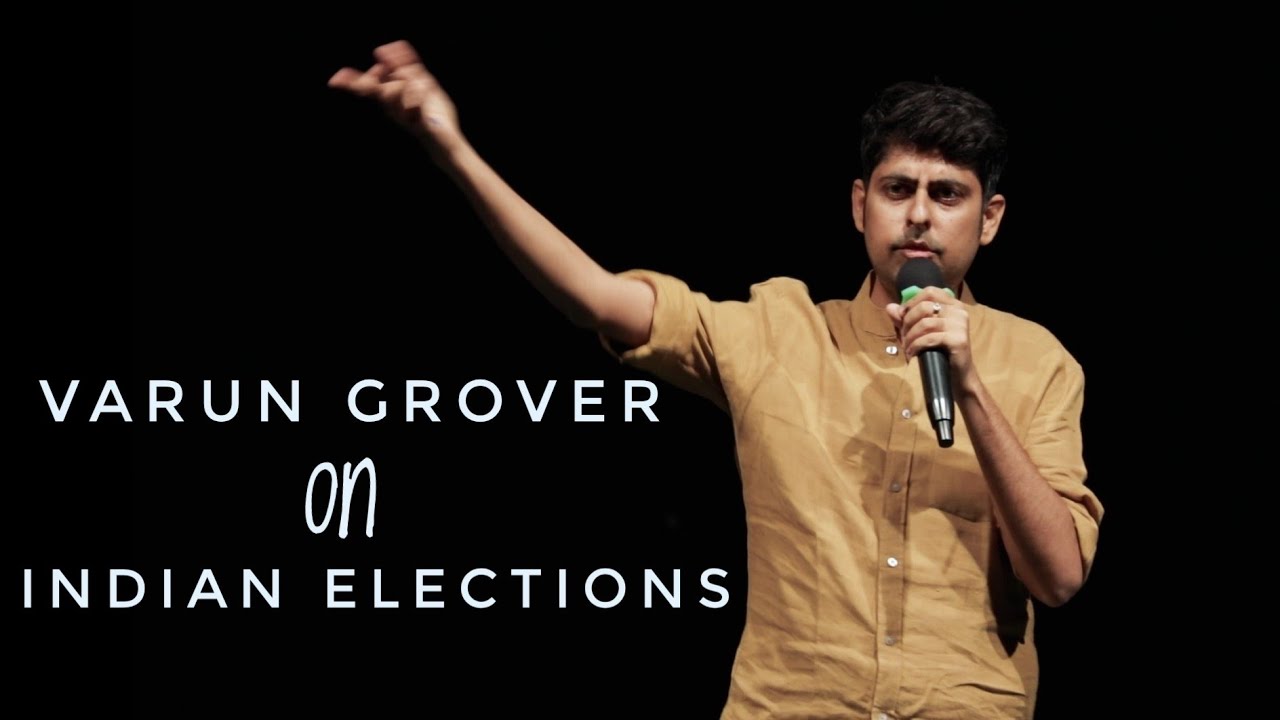 kunalkamra88's tweet card. Indian Elections - Stand-up Comedy by Varun Grover