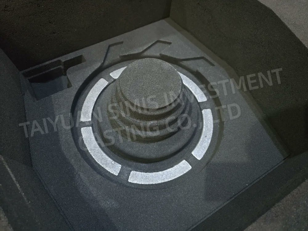 Simis_Casting's tweet card. Chills in casting are a big part of how metal parts are made correctly. When molten metal gets poured into a mold, it changes from a hot liquid to a solid