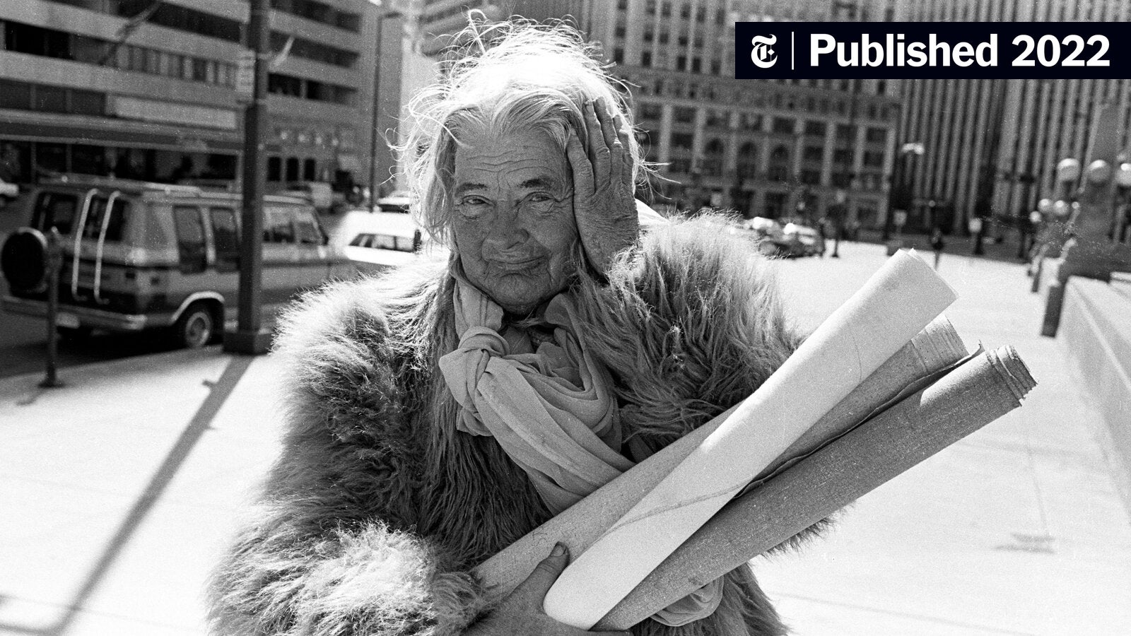 artobjects's tweet card. A self-described Impressionist, she hawked her art on Michigan Avenue in the 1970s and ’80s and lived mostly outdoors. But her work is in museums.