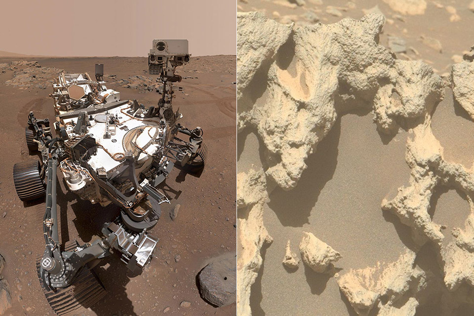 techeblog's tweet card. For five years, NASA’s Perseverance Mars rover has been kicking up red dust around Jezero Crater, cataloging everything from ancient riverbeds to those weird polka-dotted rocks you see everywhere....