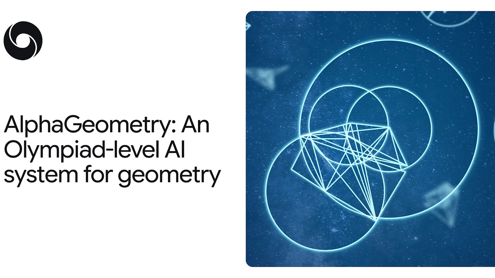 demishassabis's tweet card. Our AI system surpasses the state-of-the-art approach for geometry problems, advancing AI reasoning in mathematics