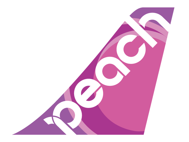 peach_flight_en's tweet card. Flight Status