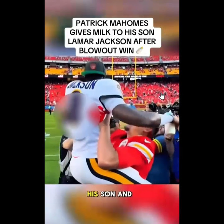 thegamexthegame's tweet card. Jackson Mahomes Handshake... kinda #parody #nflmemes #nfl #viral...