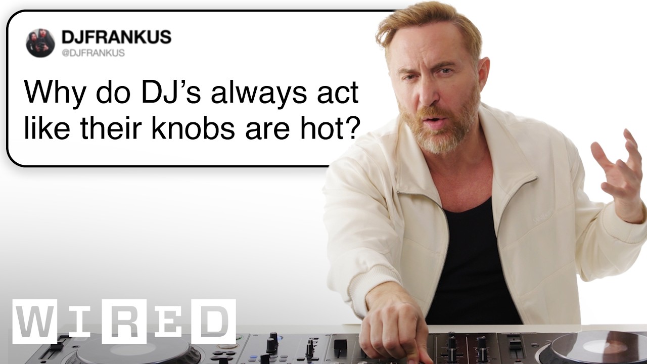 WI_Tech_Support's tweet card. David Guetta Answers DJ Questions | Tech Support | WIRED
