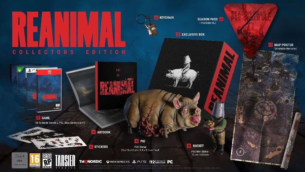 broGamersRJ's tweet card. Reanimal is expected to arrive sometime in early 2026 for PS5, Xbox Series X|S, Switch 2, and PC, and preorders are now open.