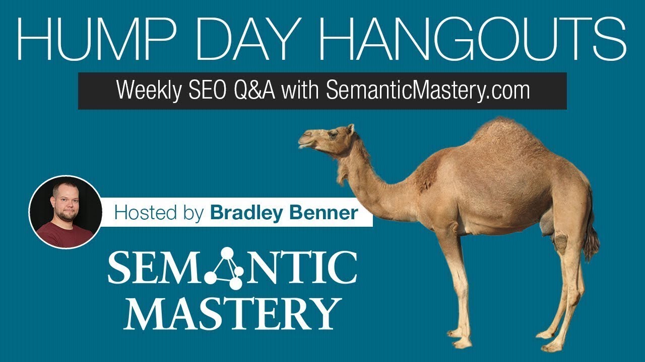 SemanticMastery's tweet card. Local SEO Training Q&A - Hump Day Hangouts - Episode 478