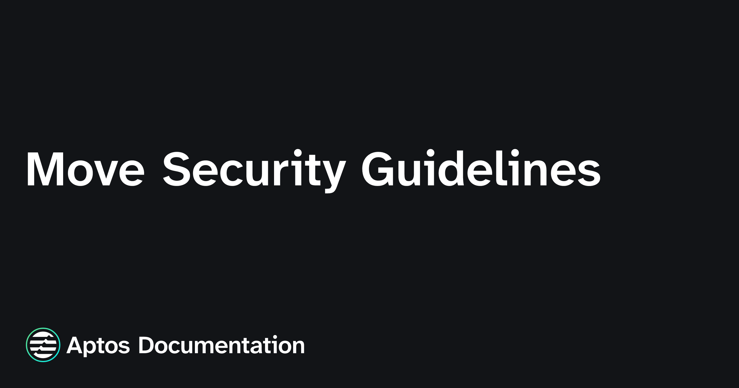 movebrah's tweet card. Learn about move security guidelines for Move smart contract development on Aptos blockchain.