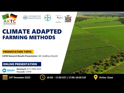 GodfreyOmulo's tweet card. Climate Adapted Farming Methods Project Final Results Presentation