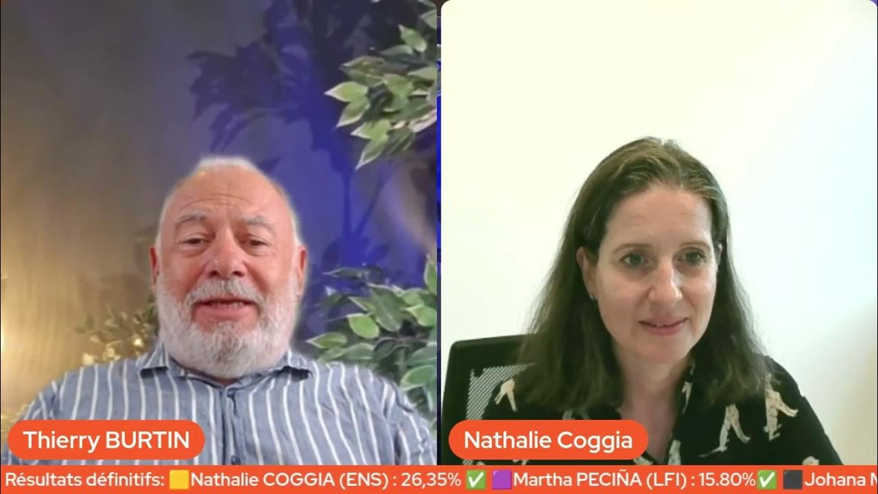 Nathcogg's tweet card. Nathalie Coggia qualifiée au second tour etait mon invitée