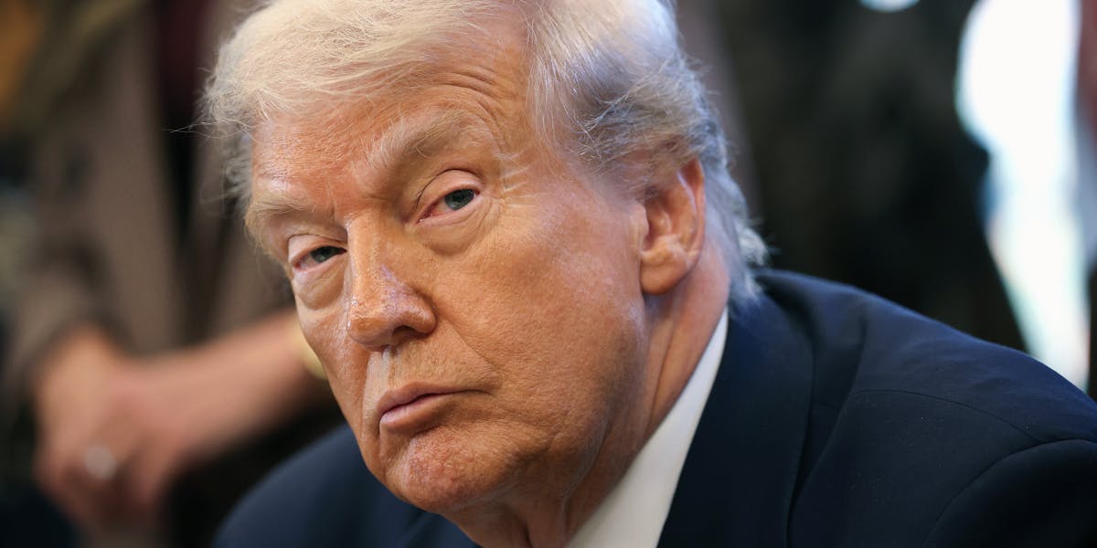 newrepublic's tweet card. As Trump’s downward spiral starts producing harsher media coverage, a writer who regularly dissects MAGA and political media explains why he’s entering a tailspin that will be very hard to reverse.