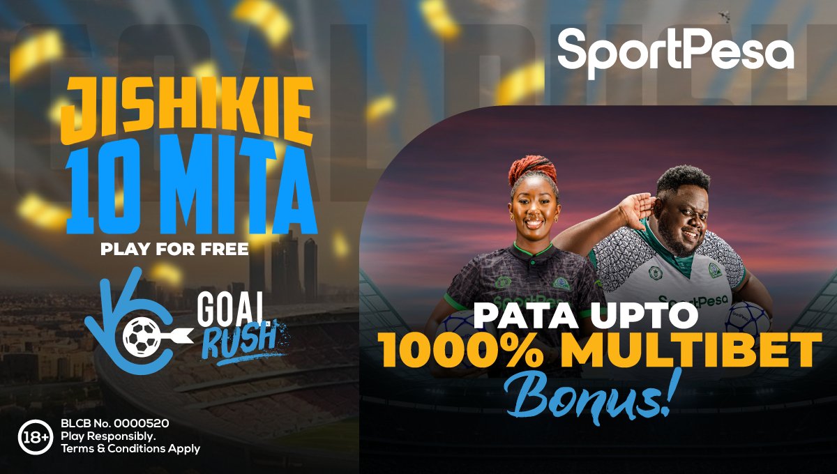 ProEssayWrite12's tweet card. Tuli-agree kushinda SportPesa ni endless, Register Now tukusort Free Bundles, uji-nice na 10 million ya Goal Rush, Just PREDICT the 3 #SportPesaGoalRush Games!