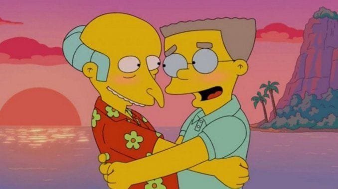 UltraCriptos's tweet card. Después de muchos años de serie Waylon Smithers , saldrá finalmente del armario y declarara su homosexualidad después de 27 años ocultandolo.