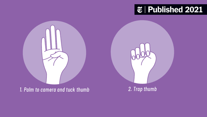 nytimes's tweet card. The girl flashed the hand signal from a car on a Kentucky interstate, the authorities said. It was created as a way for people to indicate that they are at risk of abuse and need help.