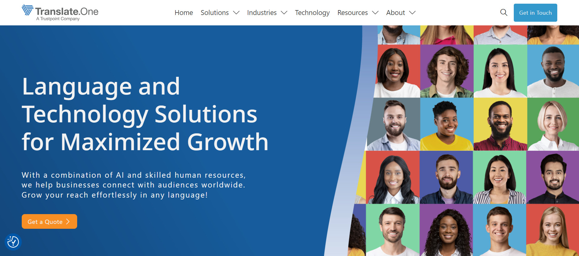 commit_global's tweet card. Translate.One offers innovative language and technology solutions for international businesses and organizations.