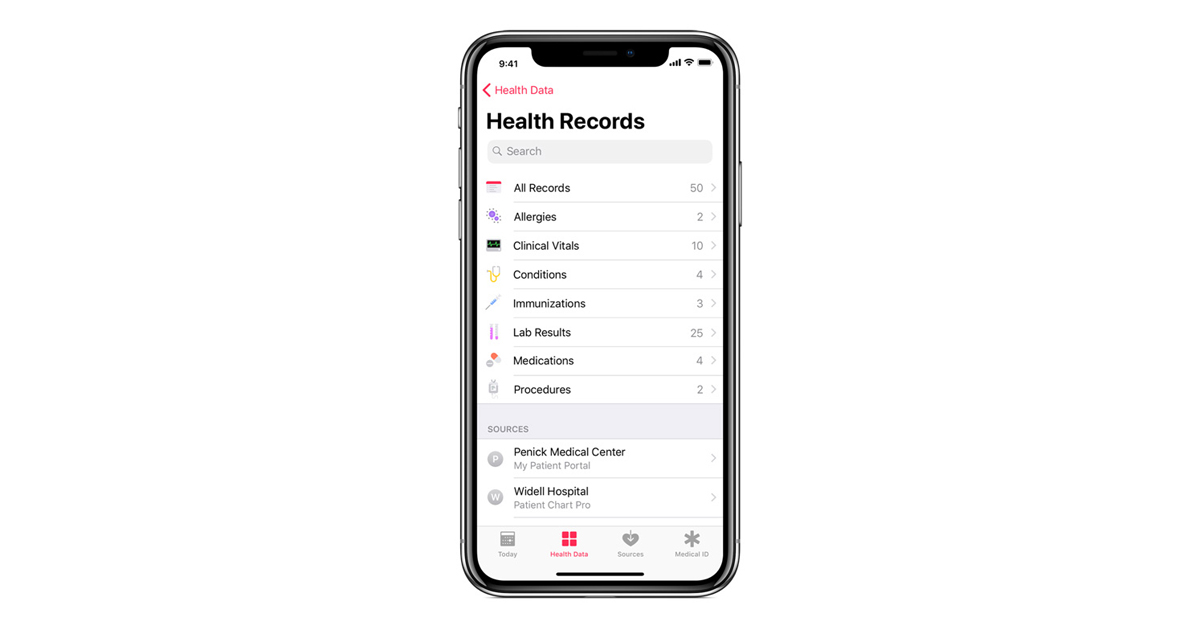 OracleHealth's tweet card. Apple today introduced a significant update to the Health app, debuting a feature for customers to see their medical records right on their iPhone.