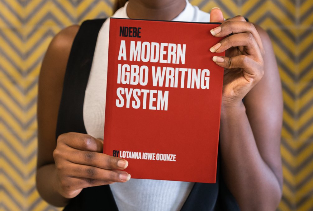 sugabelly's tweet card. The complete syllabary of the Ndebe writing system for Igbo contains: - Numbers- Symbols - Punctuation- All syllables listed by vowel and tone.