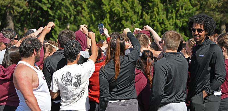 PSLoggers's tweet card. AZUSA, Calif. — The University of Puget Sound track and field team put together a memorable performance at the Azusa Pacific Franson Last Chance Meet, with three athletes delivering standout results...