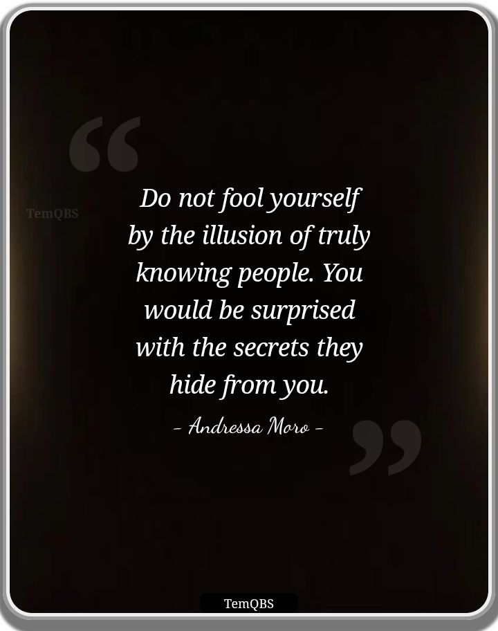 TemTeeBlog's tweet card. The quote warns against self-deception and encourages a more realistic view of...