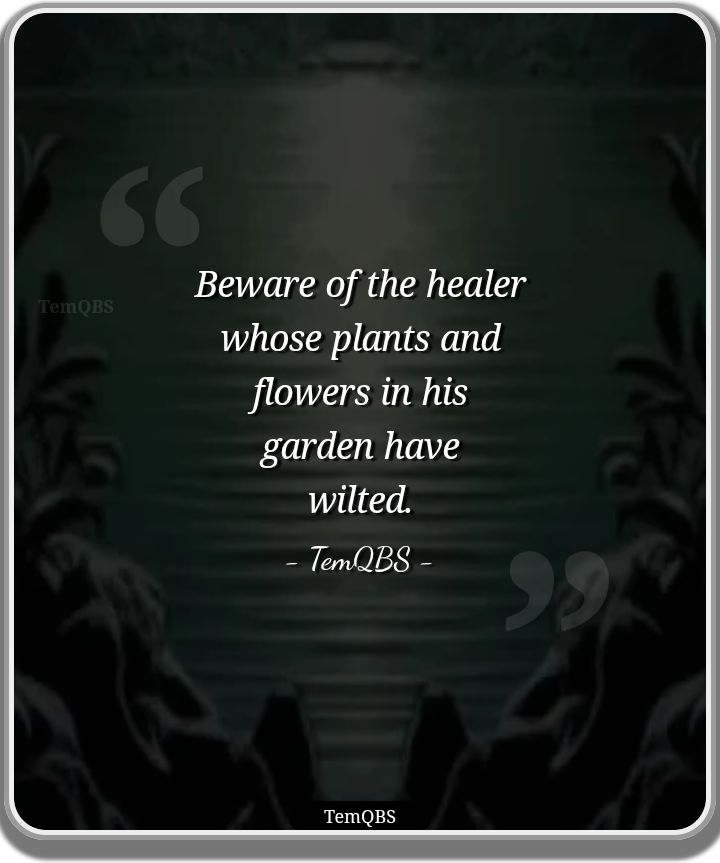 TemTeeBlog's tweet card. Proverb impels us to always look beyond appearances and delve into the true essence of those we trust with our well-being..