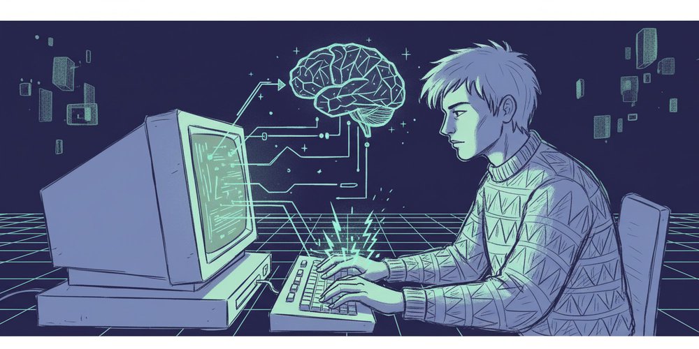 thecoollearner's tweet card. Software development is changing fast, and AI-powered tools are becoming a natural part of the...