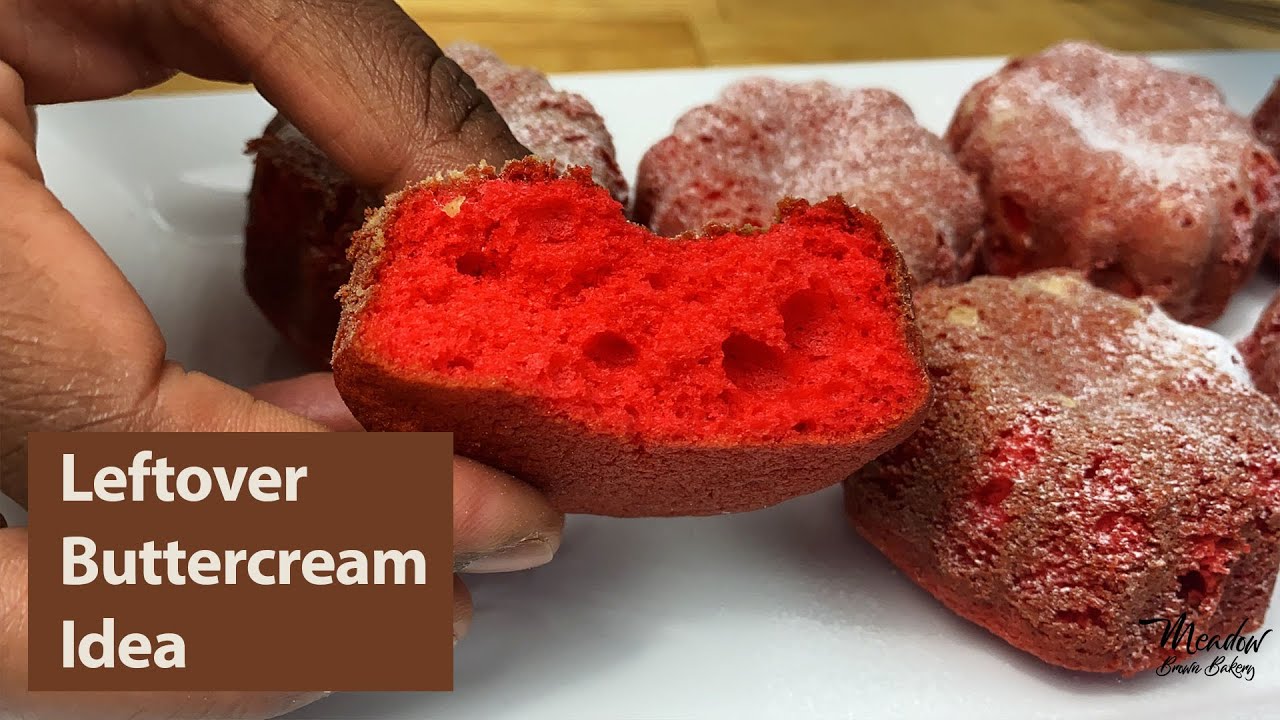 meadowbrownbake's tweet card. Leftover buttercream cake : What to do with leftover buttercream...