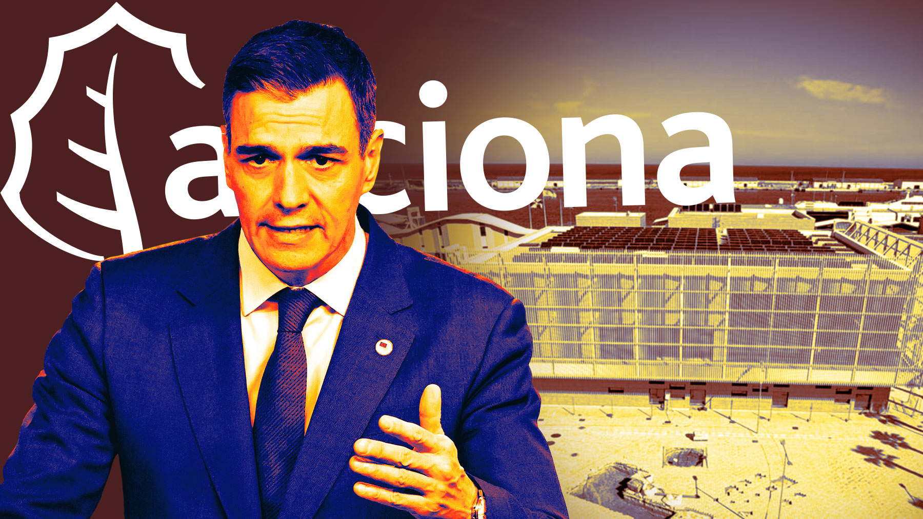 Stop_Proces's tweet card. Pedro Sánchez se desplaza este jueves a la localidad de Ceuta para inaugurar una obra adjudicada a Acciona, que pagó mordidas a Cerdán