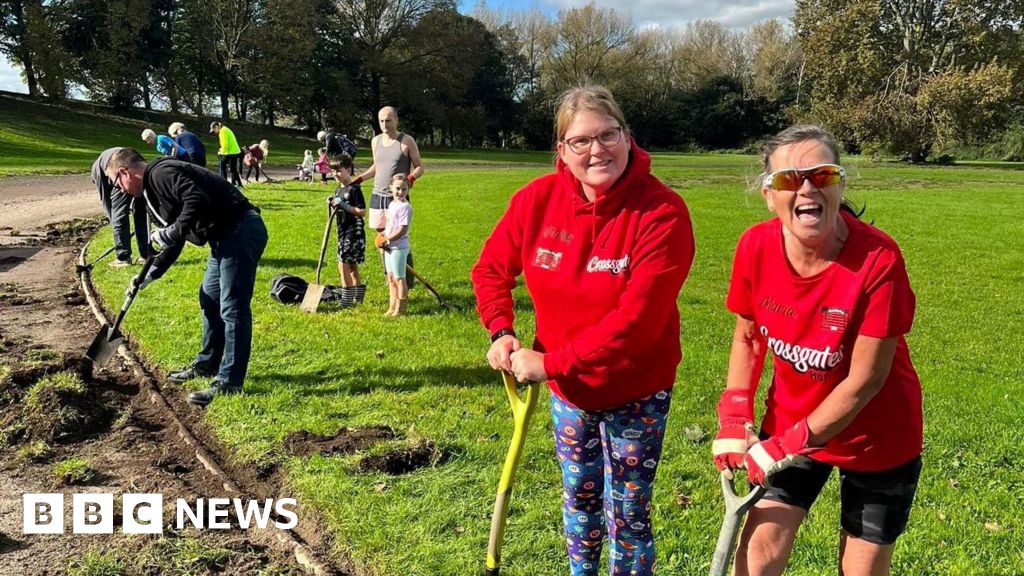chriscutforth1's tweet card. Sports ground has been in poor condition for 30 years and council say they have no money for repairs.
