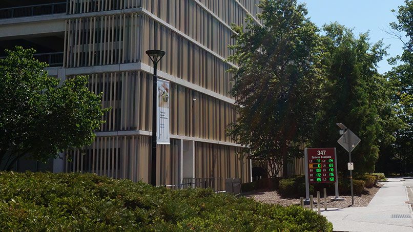 ParkHelp's tweet card. For the users of these two employee garages in the North East of the United States, finding a parking space won’t be a problem again. ParkHelp’s ultrasonic counting system tells them precisely on...