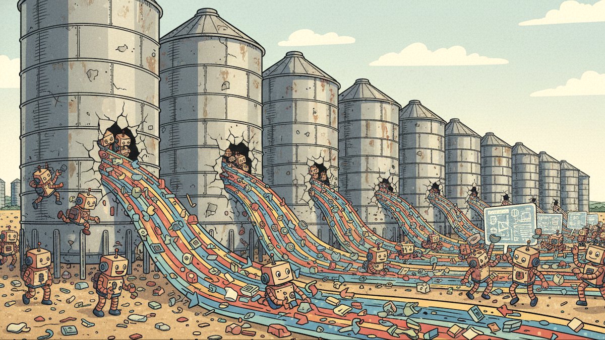 AndrewYNg's tweet card. The Batch AI News and Insights: AI agents are getting better at looking at different types of data in businesses to spot patterns and create value...