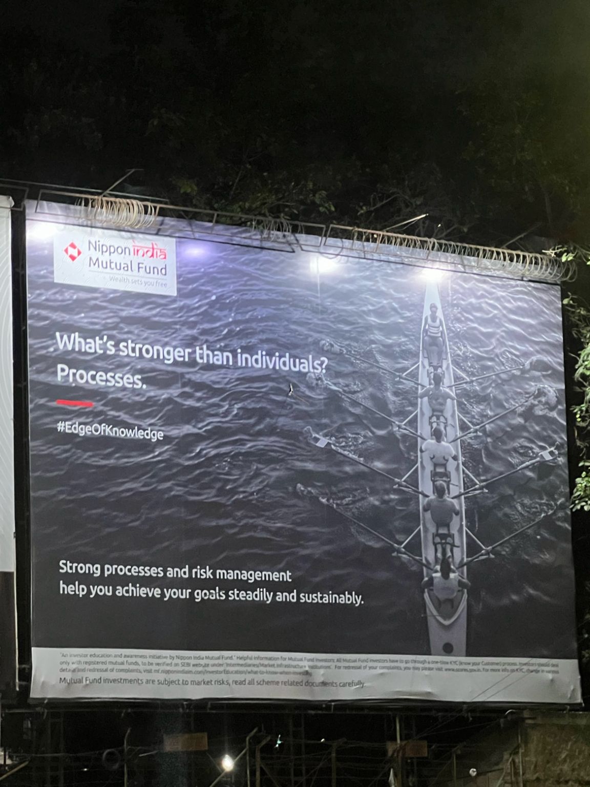 HarishBoke's tweet card. What is stronger than individuals ? **Processes** ________________ "Yesterday , while driving home, I couldn't help but notice a hoarding and its meaning. It got me thinking about the essence of...